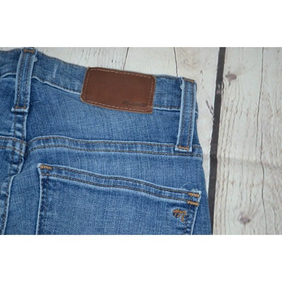 MADEWELL Women's 10"‎ High Rise Drop Step Hem Skinny Jeans SIZE 24 - Picture 4 of 8
